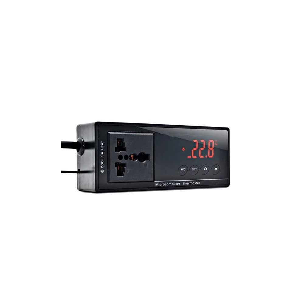 termostato digitale con sonda per riscaldamento cucce o  rettilari